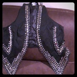 Women’s embellished vest